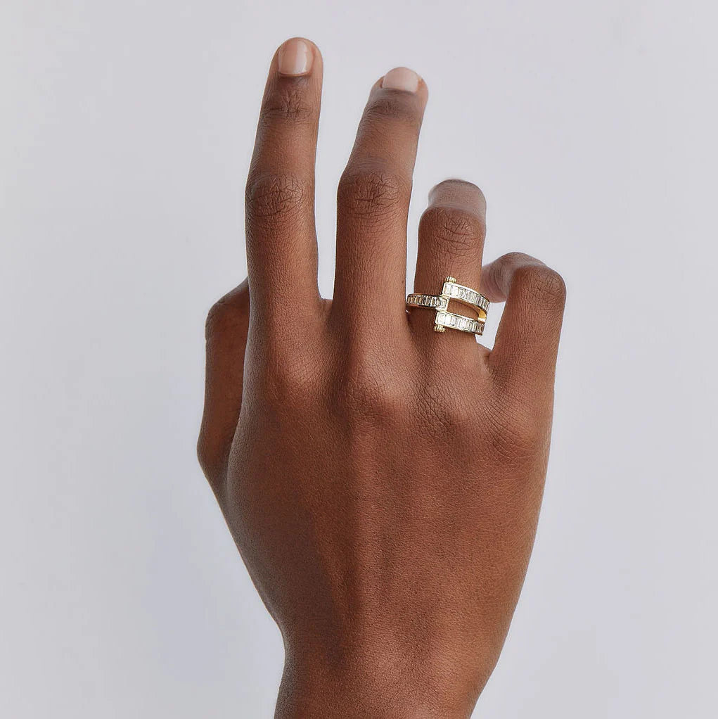 MAGNA RING - BAGUETTE DIAMONDS