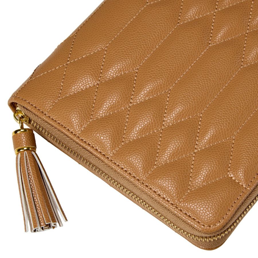 Lauren Large Portfolio in Caramel