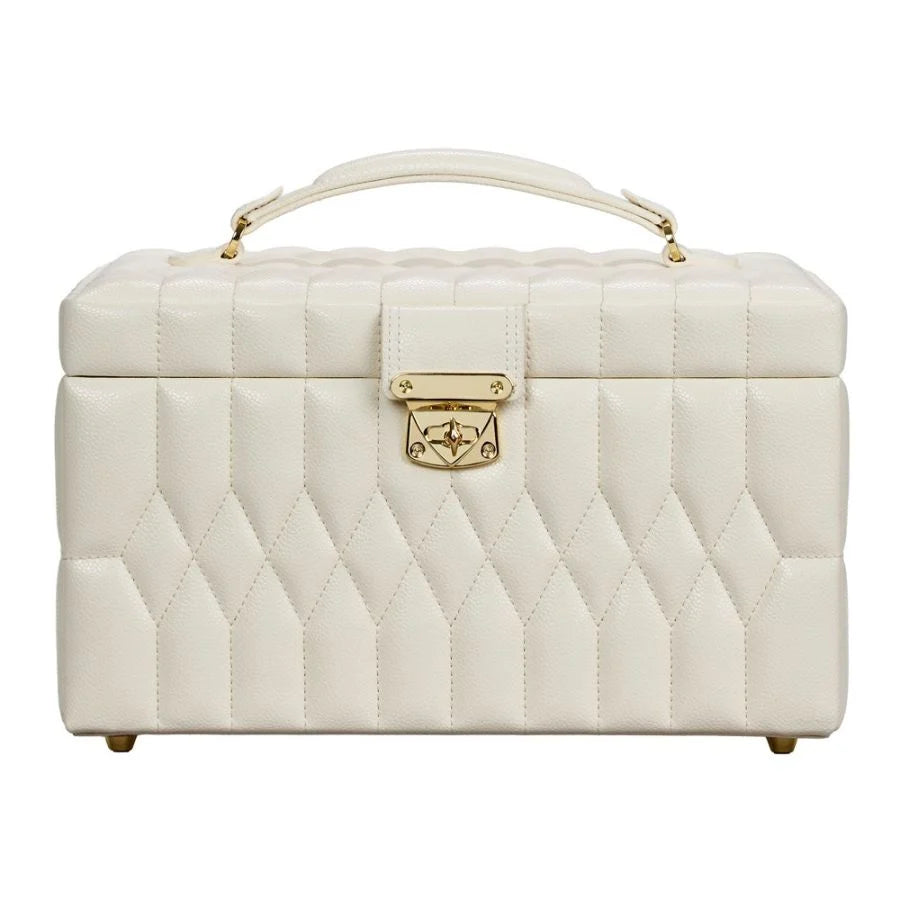 Lauren Medium Jewelry Box in Ivory