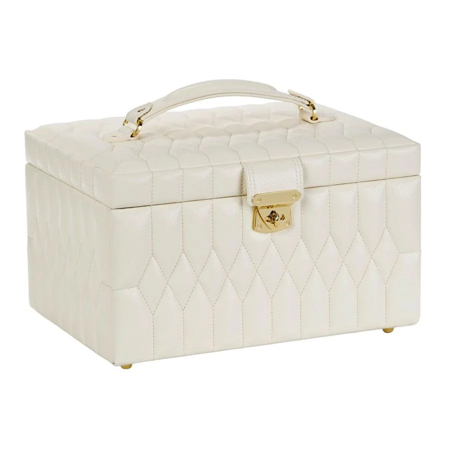 Lauren Medium Jewelry Box in Ivory