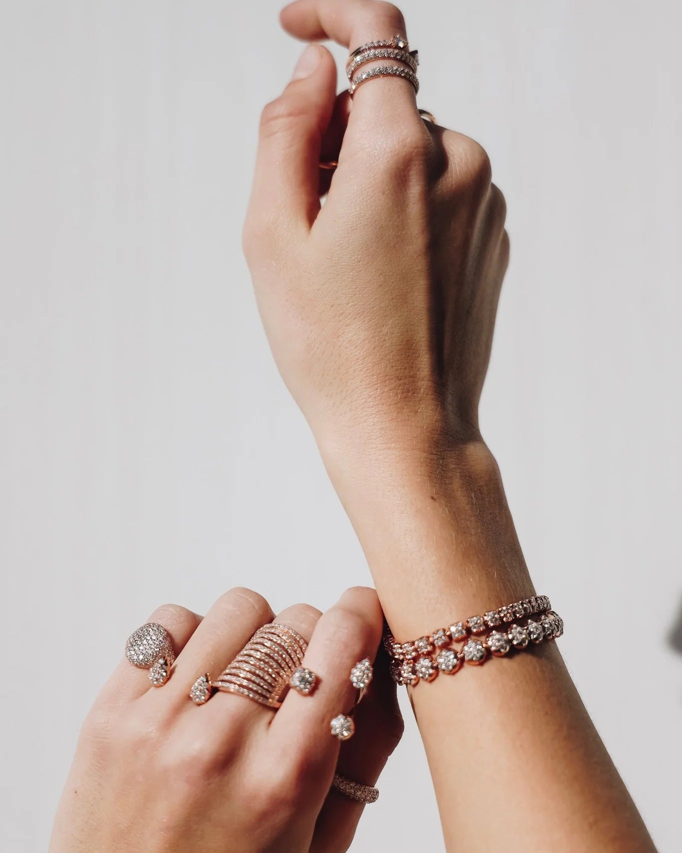 CROWN TENNIS BRACELET