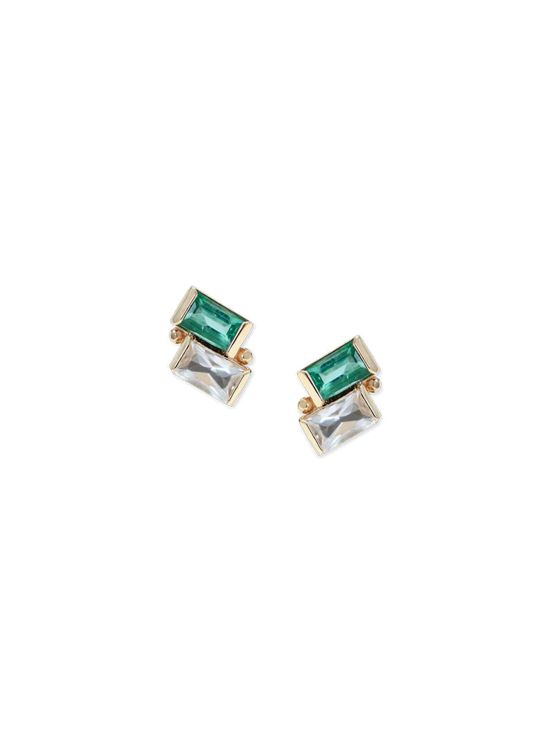 Cléo Deux Carré Studs