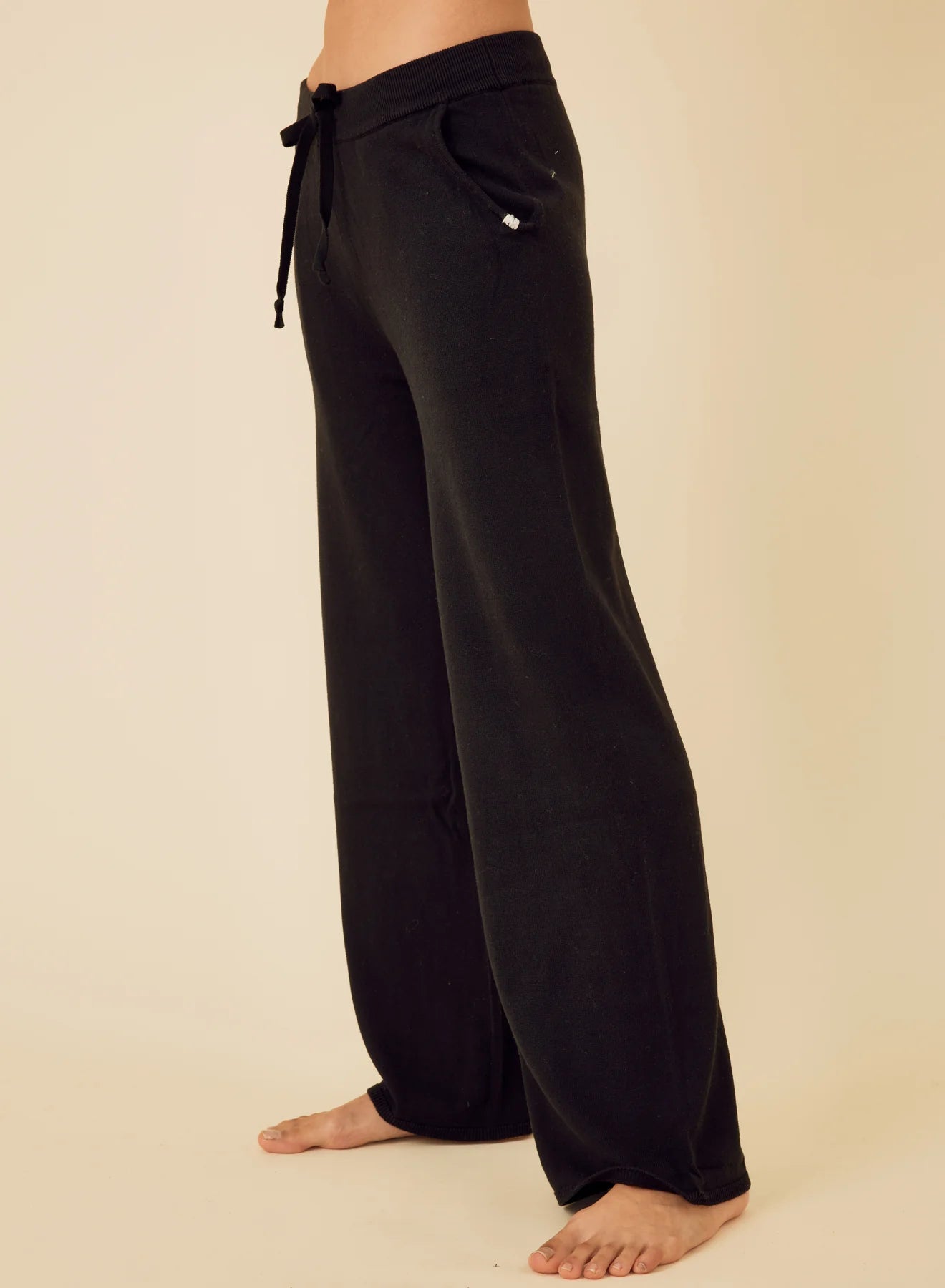 Bianca Cropped Pant - Black