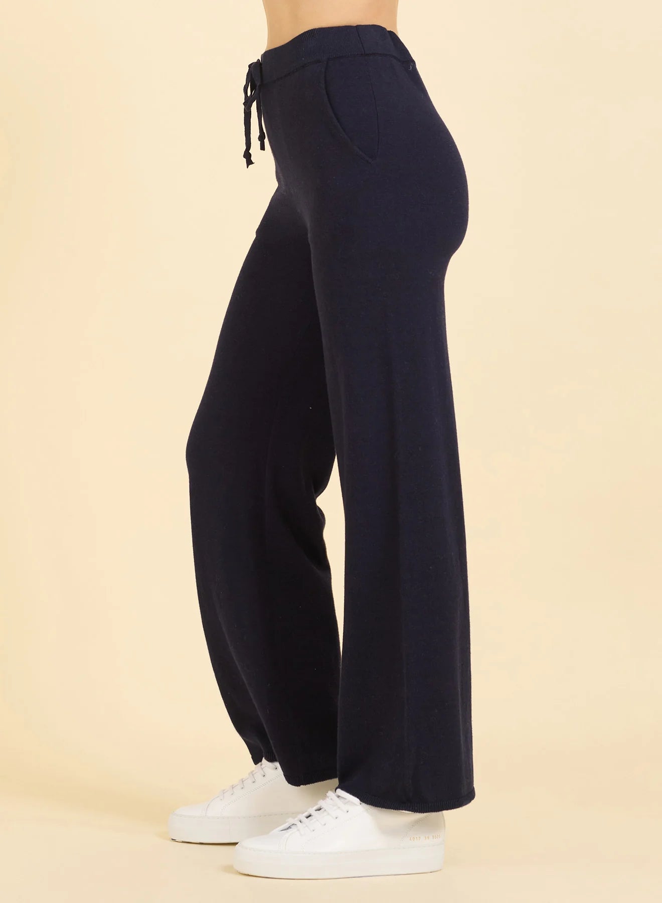 Bianca Cropped Pant - Navy