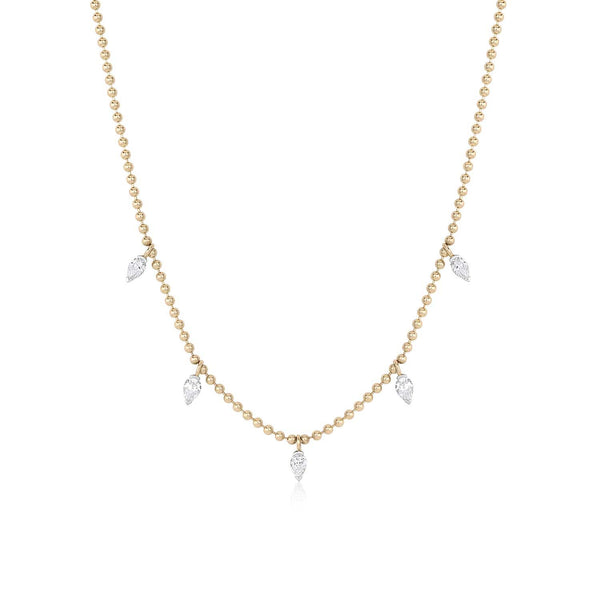 ZIA Pear Diamond Necklace
