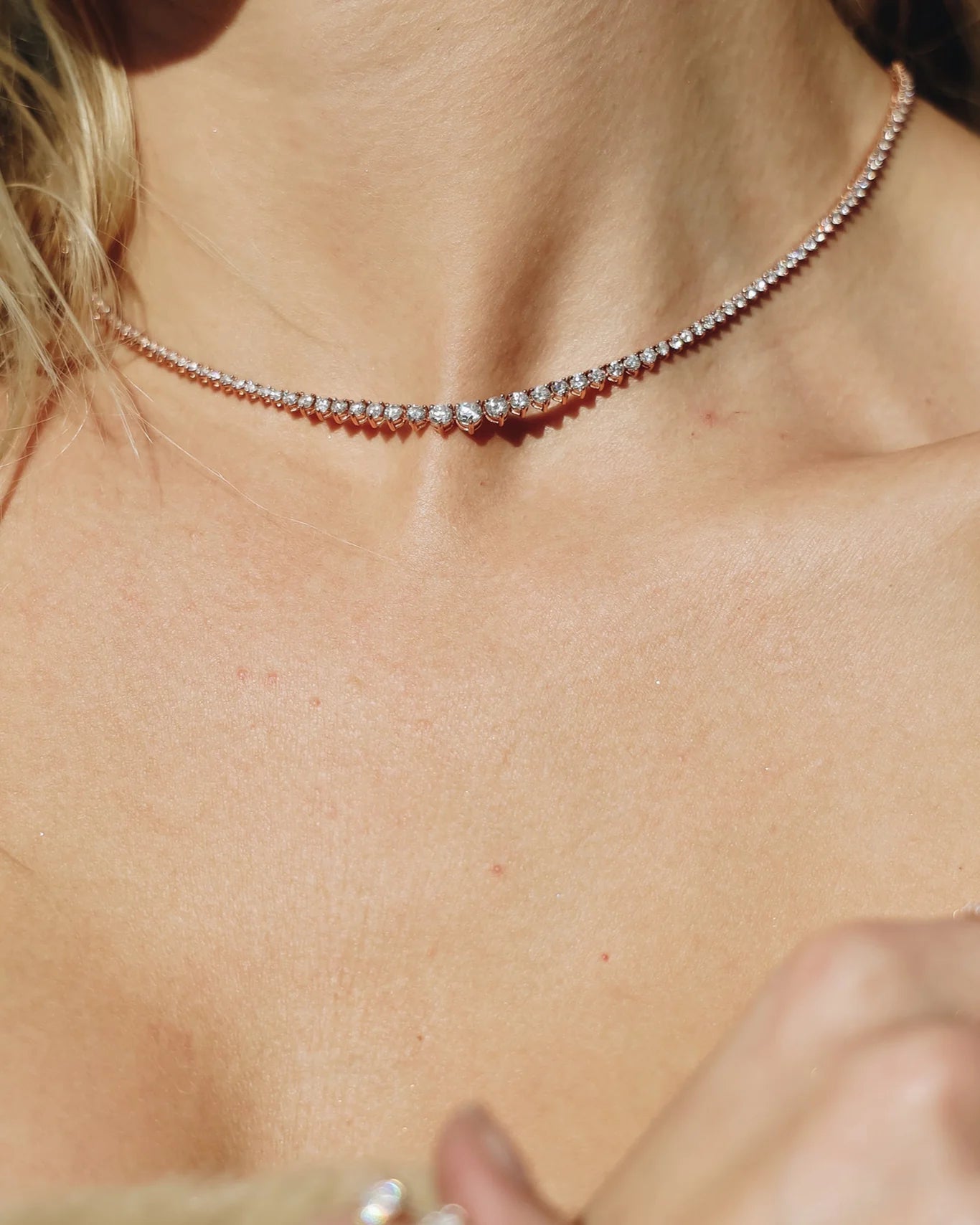 6.50ct TENNIS NECKLACE