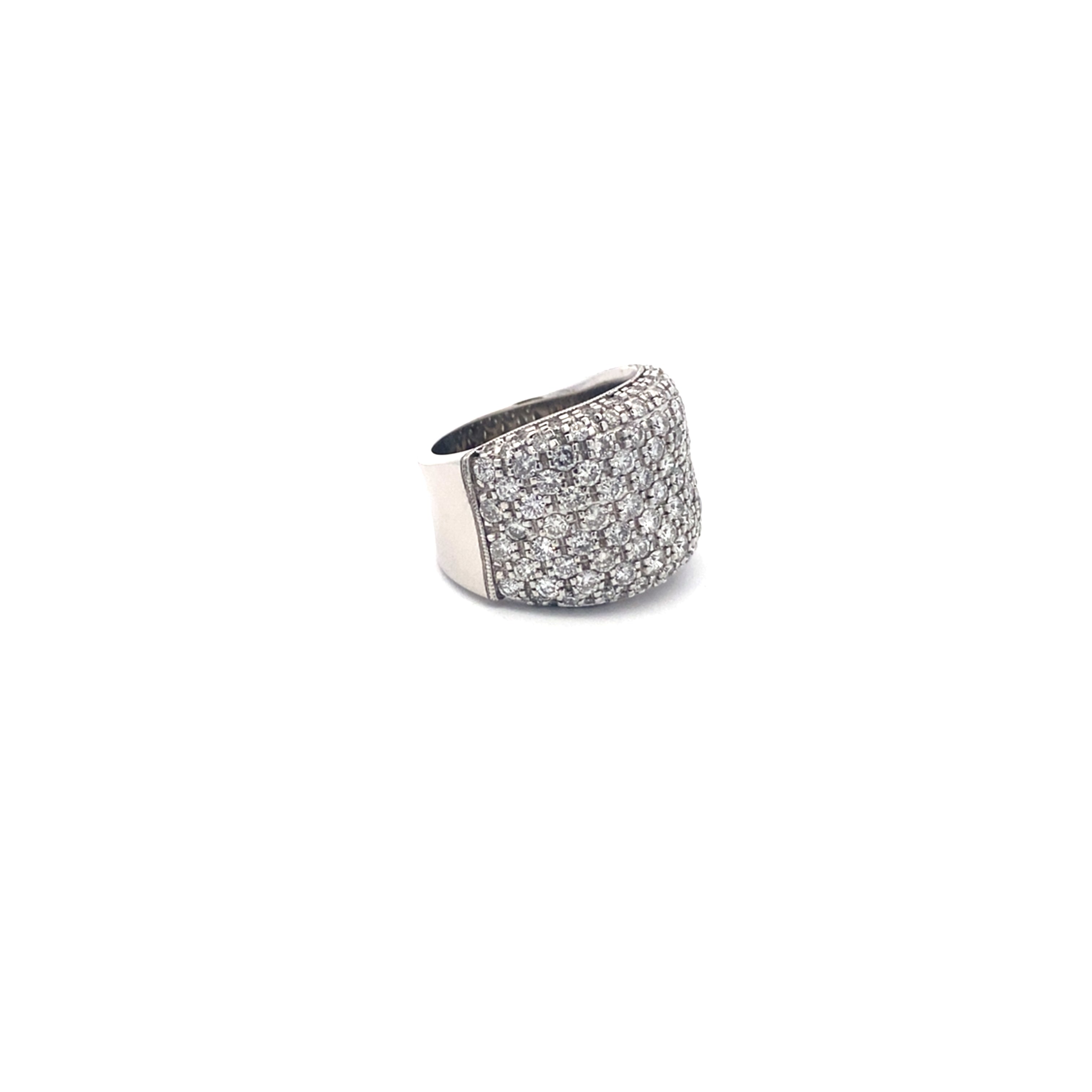 Vintage diamond estate band