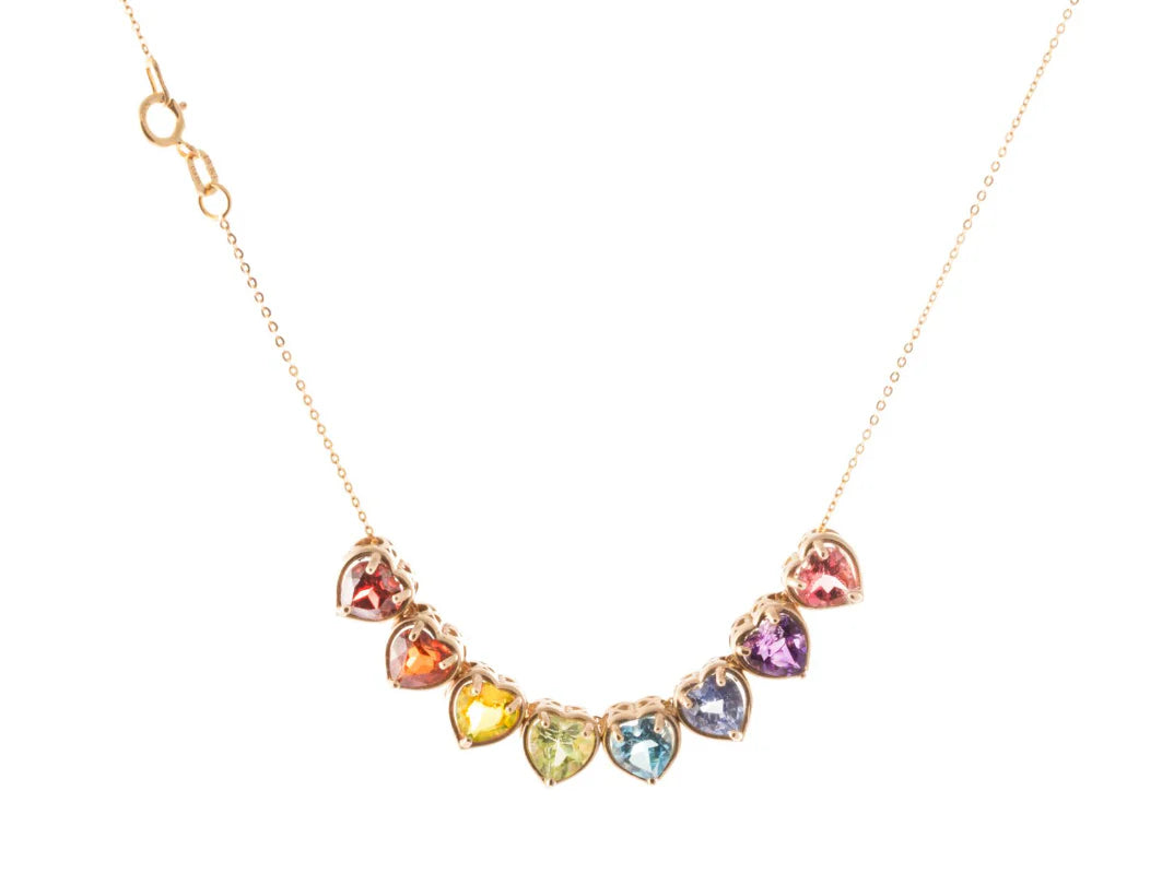 RAINBOW SLIDER NECKLACE
