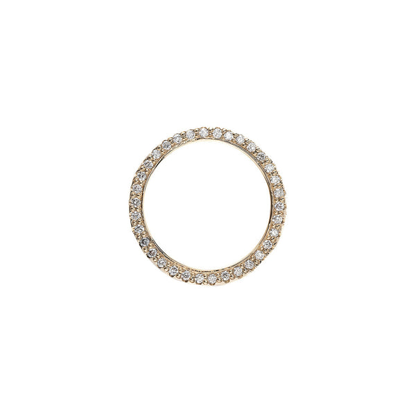 Gold & Diamond Channel Ring