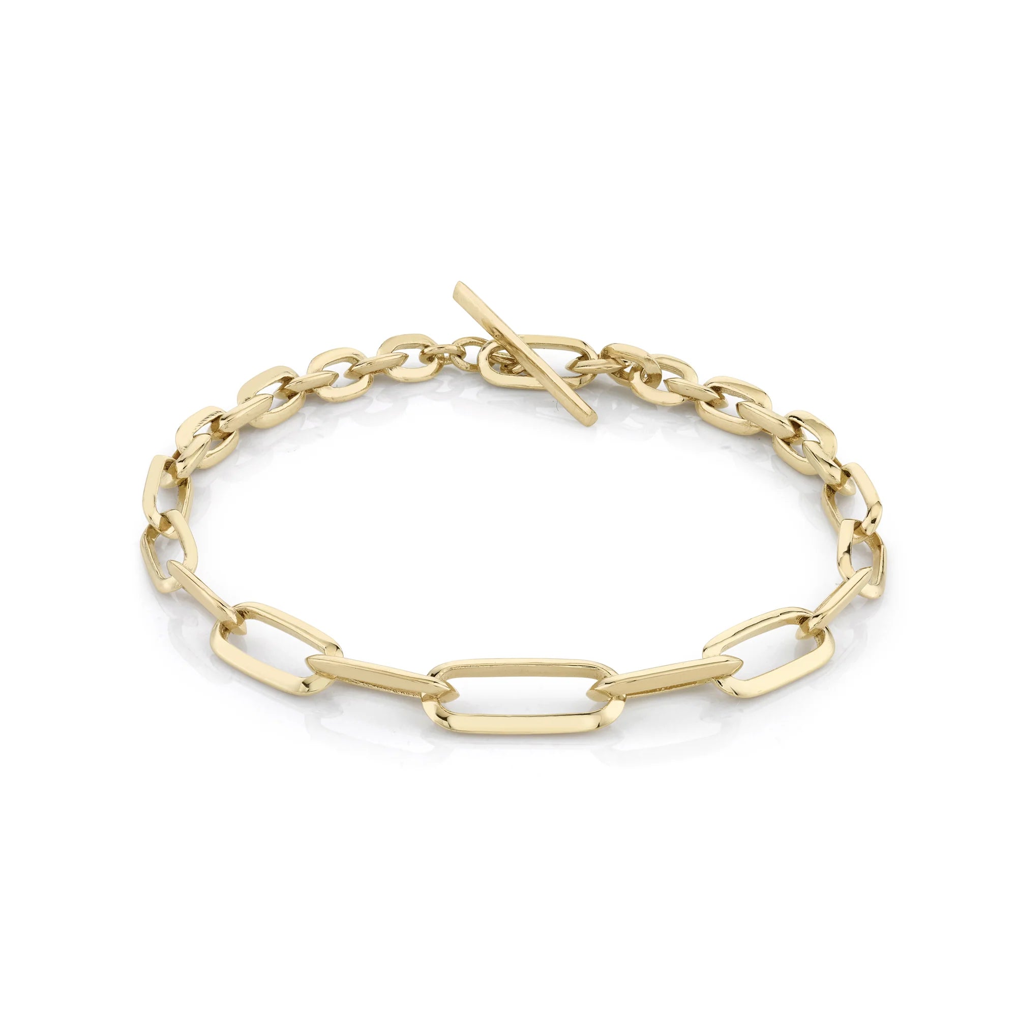 GRADUATED KNIFE EDGE BRACELET