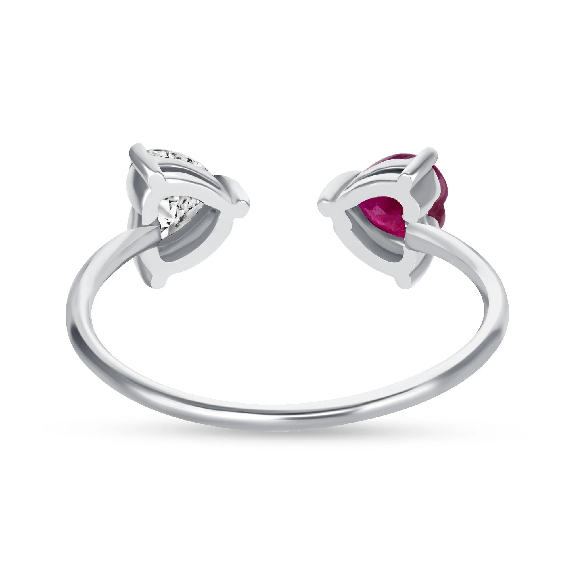 TOI ET MOI HEART RING