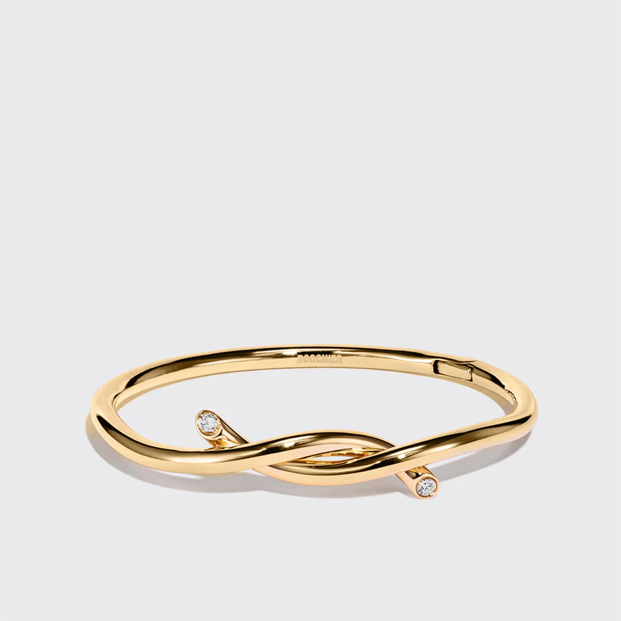 GOLD TIES BANGLE