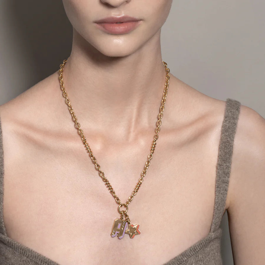 YELLOW GOLD STAR CHARM