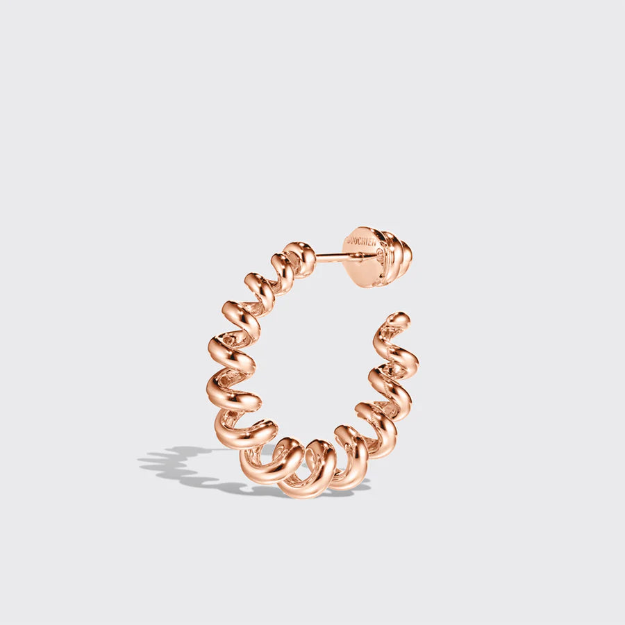 LARGE GOLD SLINKEE EARRINGS