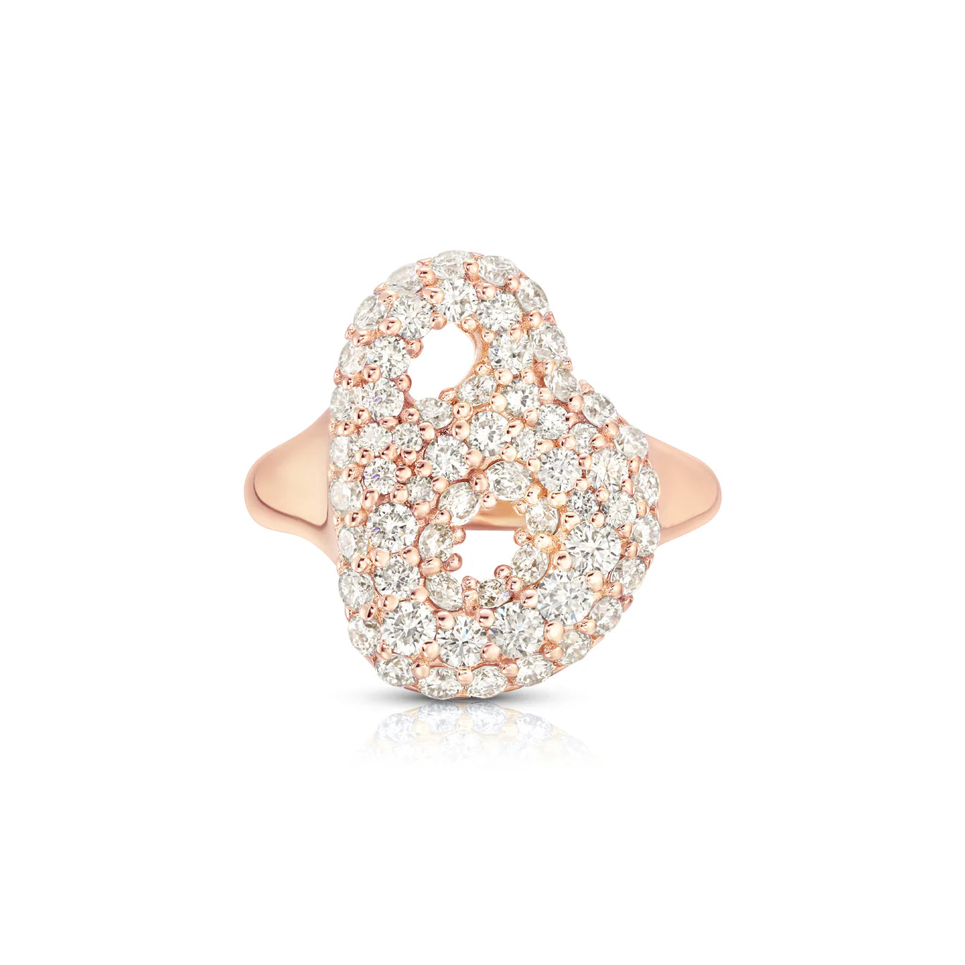 Diamond Bubble Initial Ring