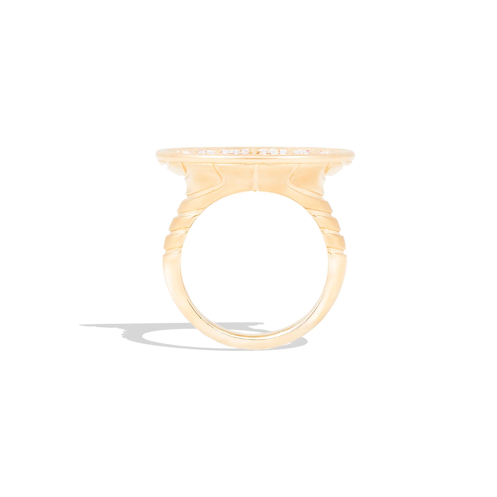 Revel Large Dimensional Ring - Diamond