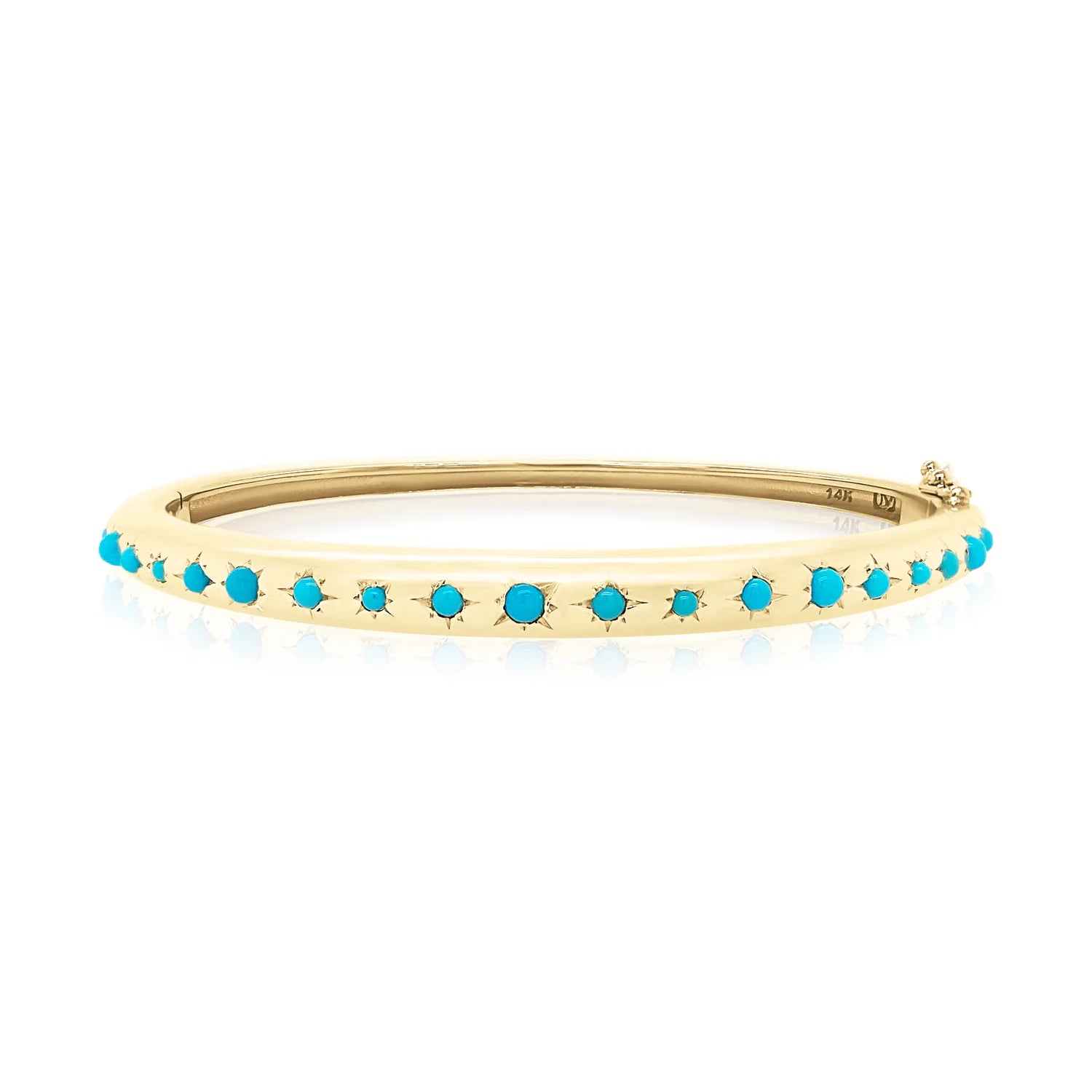 Turquoise Skinny Nomad Bangle