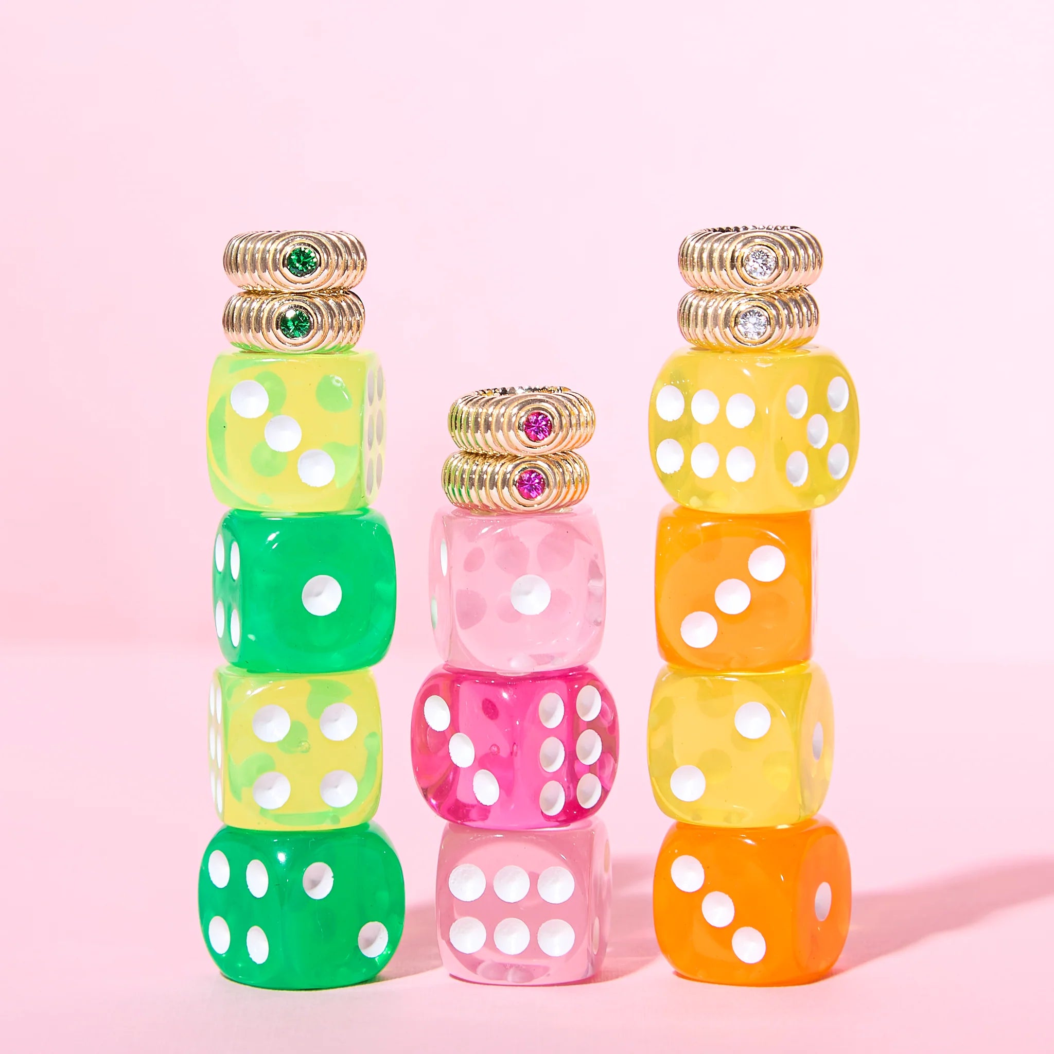 Revel Ribbed Huggie - Diamond