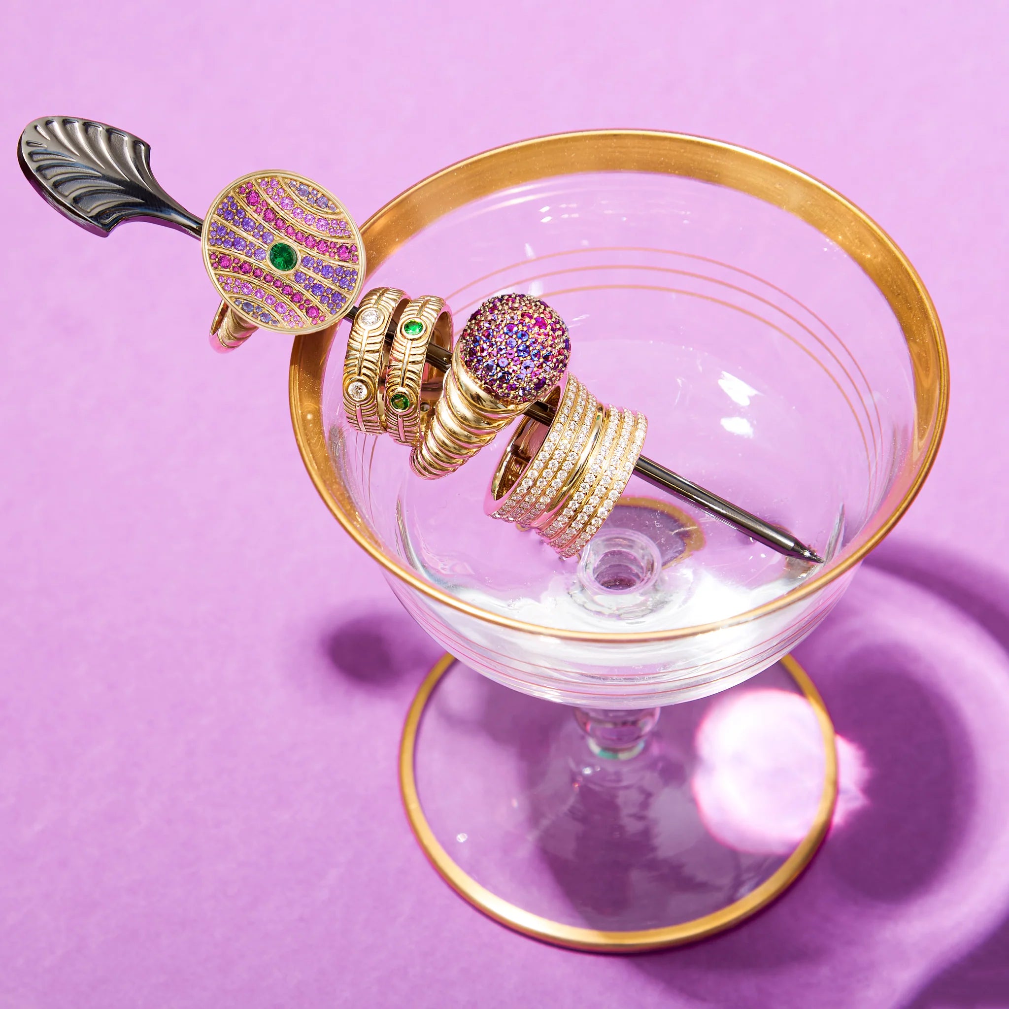 Revel Ribbed Stacking Band