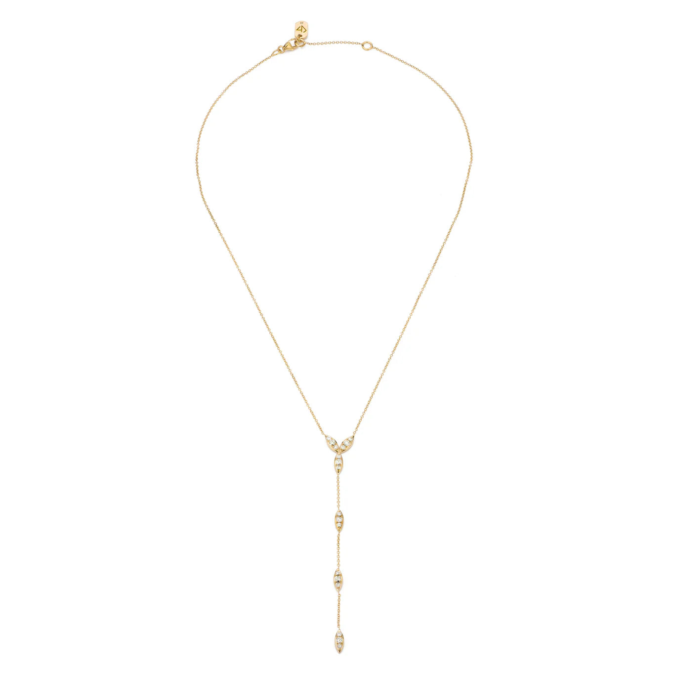 Cascade Lariat Necklace