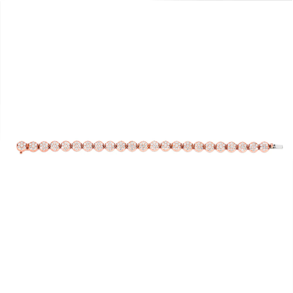 CROWN TENNIS BRACELET