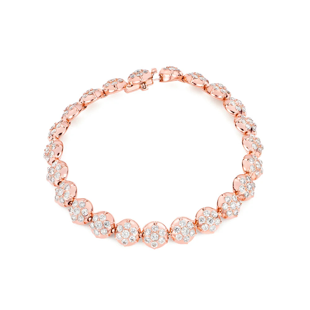 CROWN TENNIS BRACELET