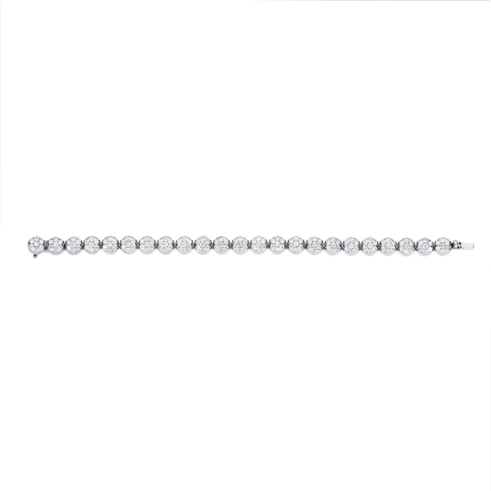 CROWN TENNIS BRACELET