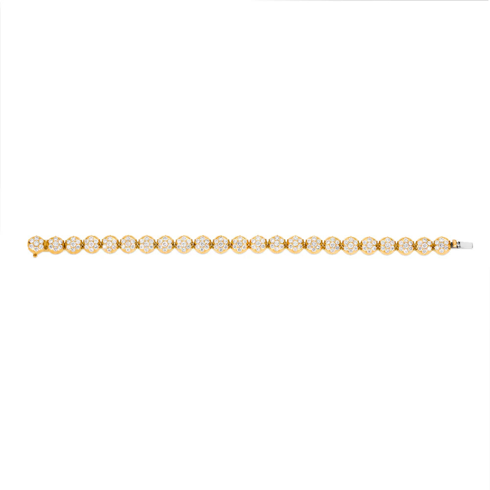 CROWN TENNIS BRACELET