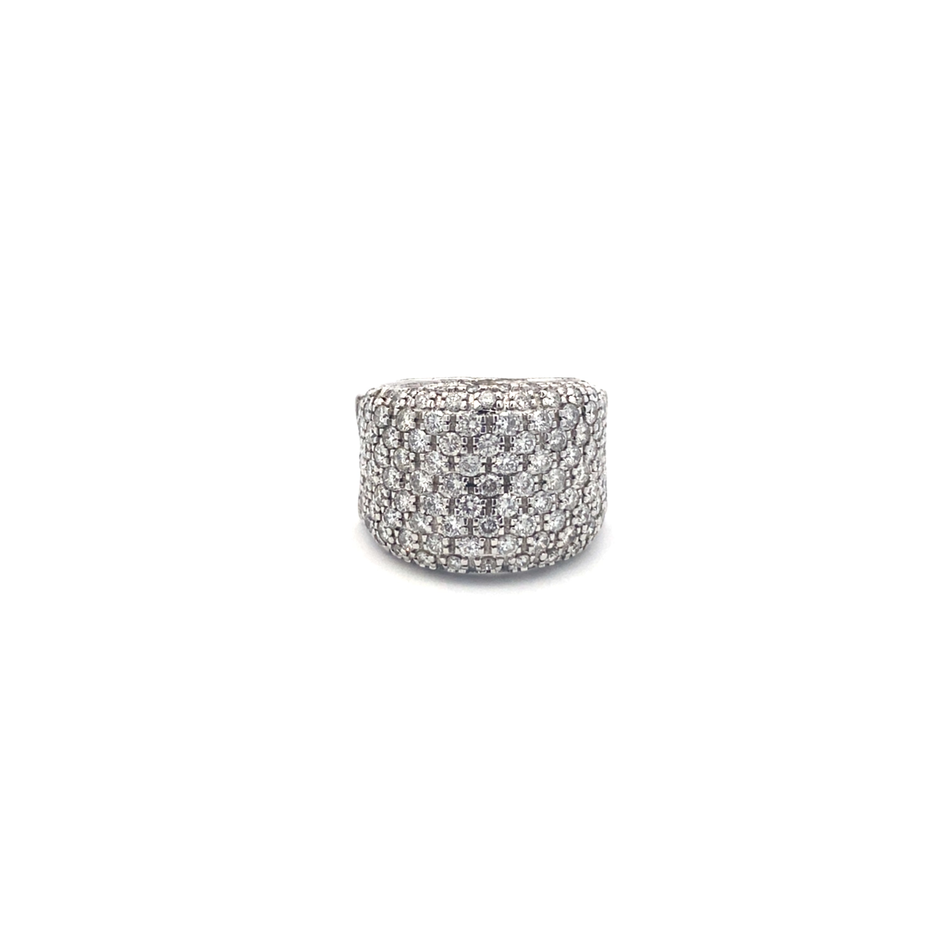 Vintage diamond estate band