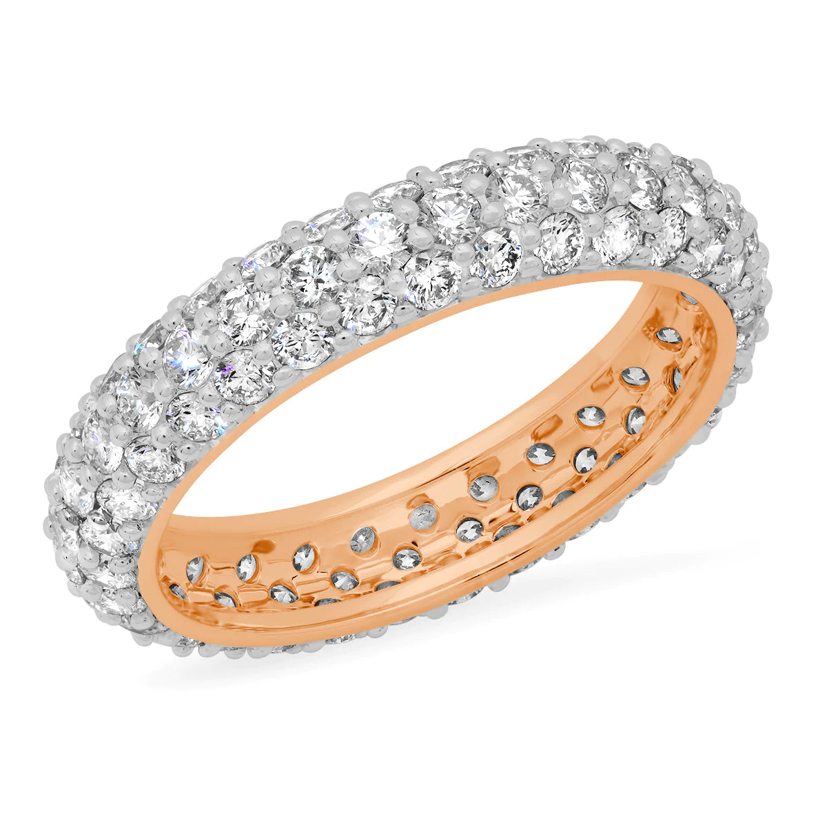 Diamond Domed Ring