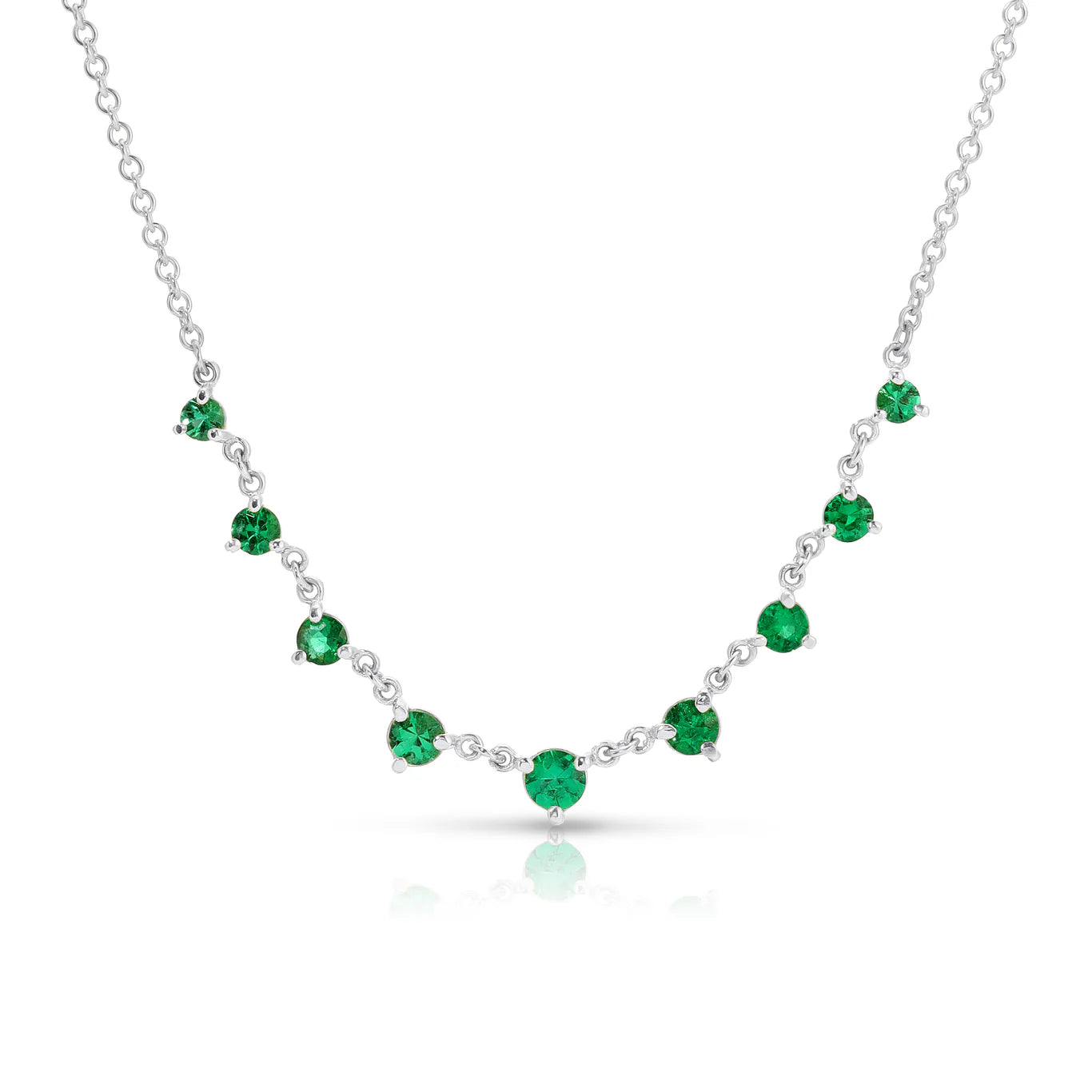 Green Emerald MINI STARSTRUCK NECKLACE