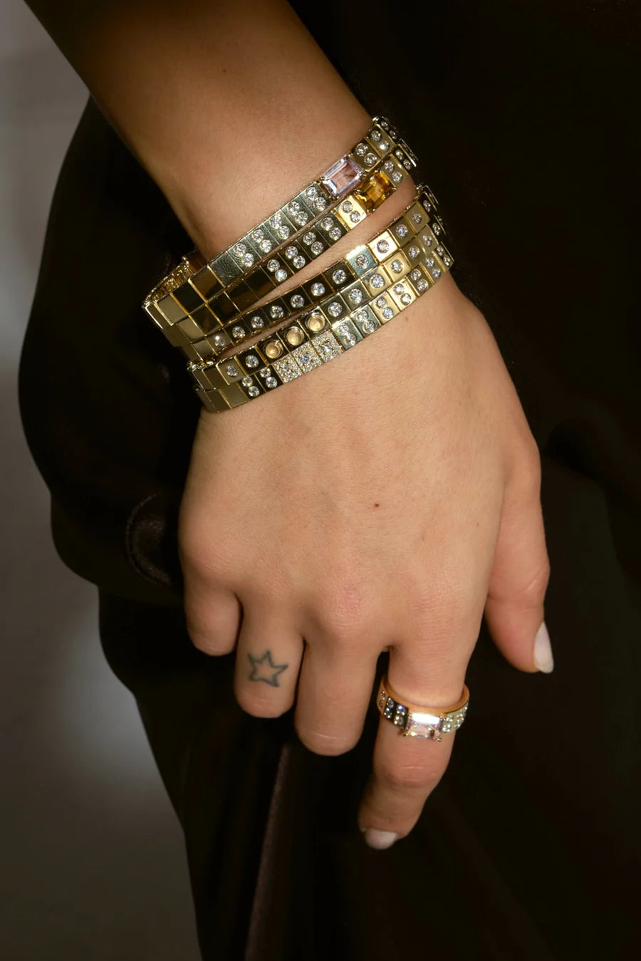 LEGGO ID Diamond Tennis Bracelet