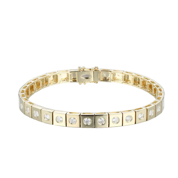 LEGGO Diamond Tennis Bracelet