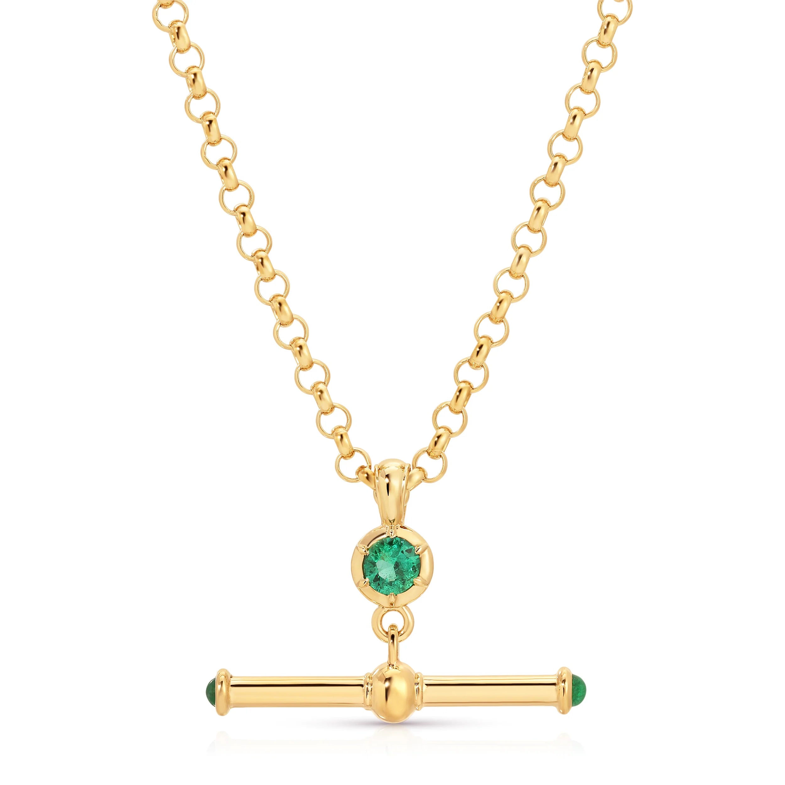 Emerald Barre Necklace