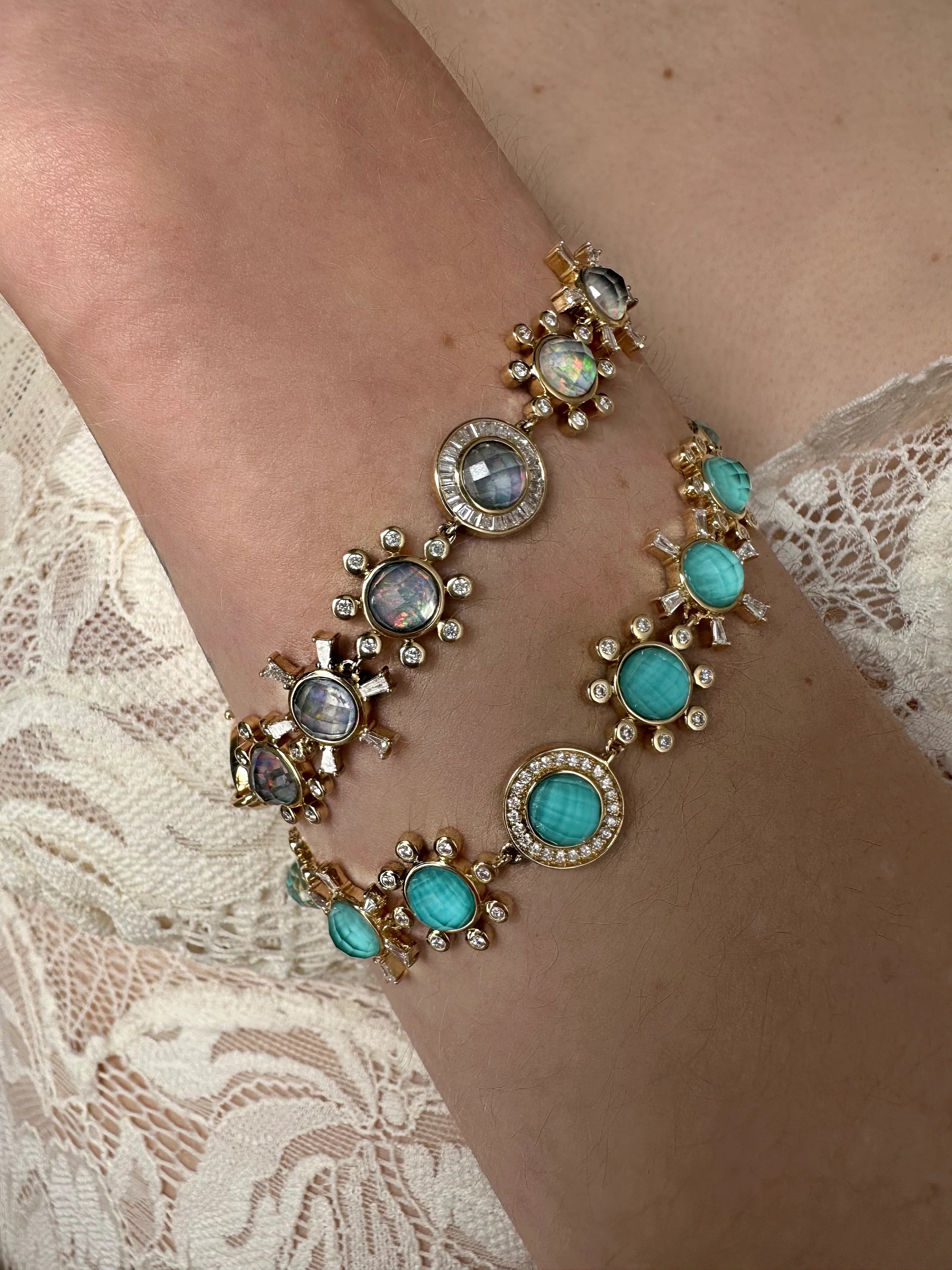 Galaxy Bracelet - Australian Opal