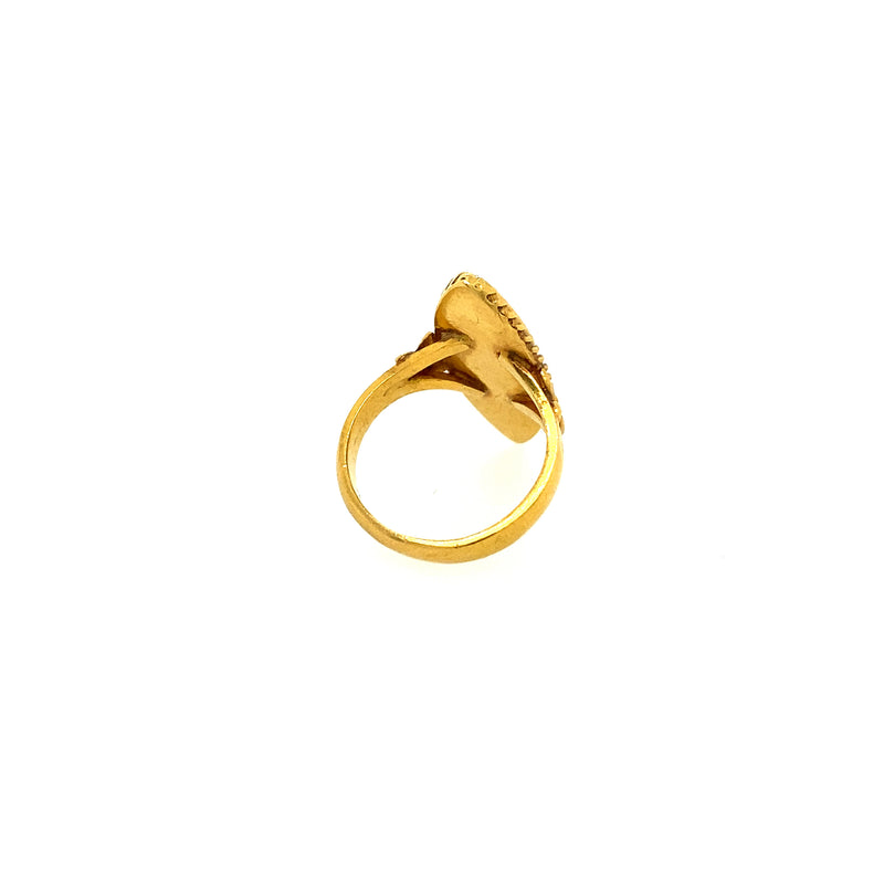 24k Jade Ring