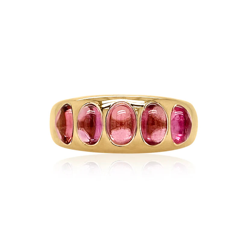 5 Oval Vertical Classic Nomad Ring