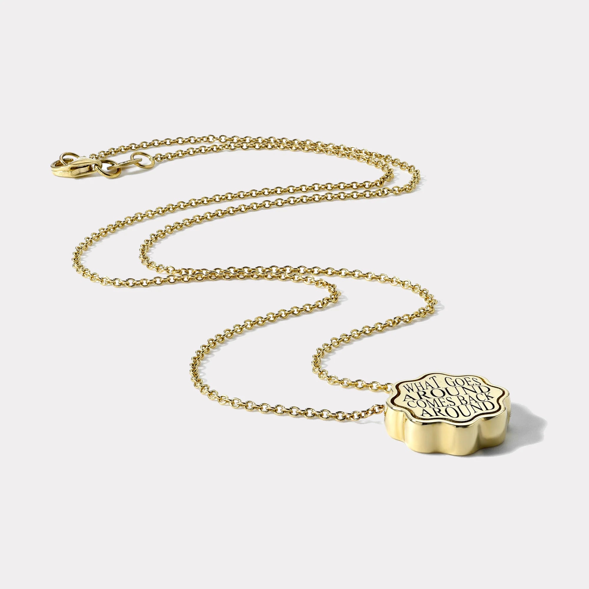 PETITE SCALE TALISMAN PENDANT