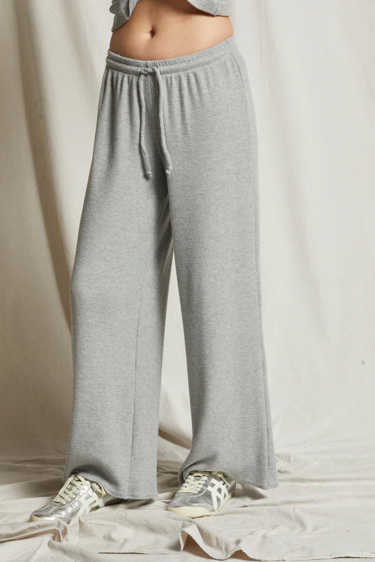 CLOVER SWEATPANT - HEATHER GREY