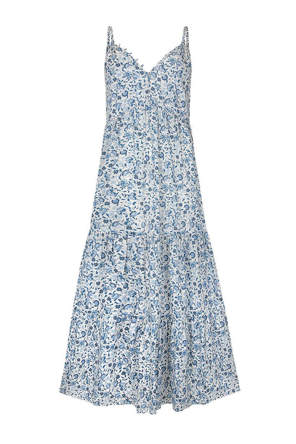 Sunshine Bandit Strappy Gown - Chambray