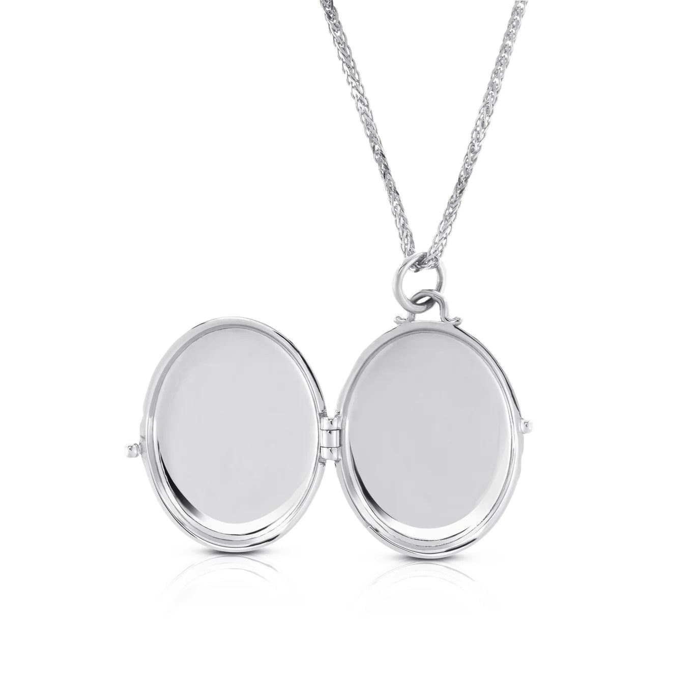 INITIAL LOCKET NECKLACE