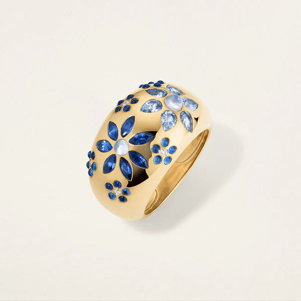 Chunky Flora Nomad Ring