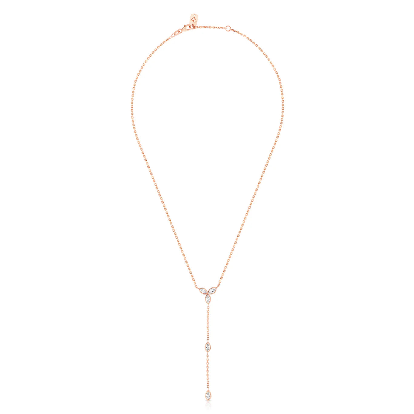 Fleur Lariat Necklace