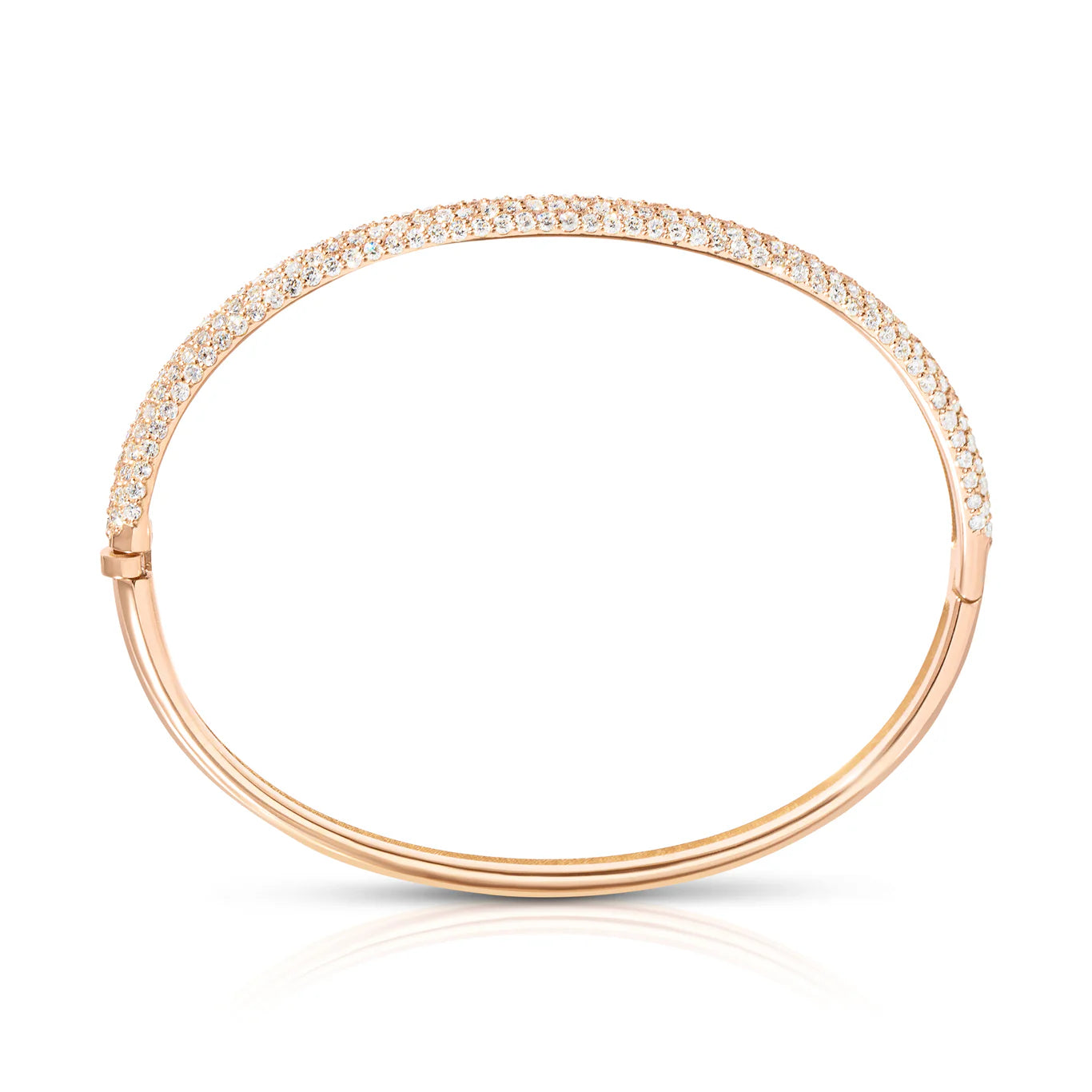 Pave Bombe Bangle