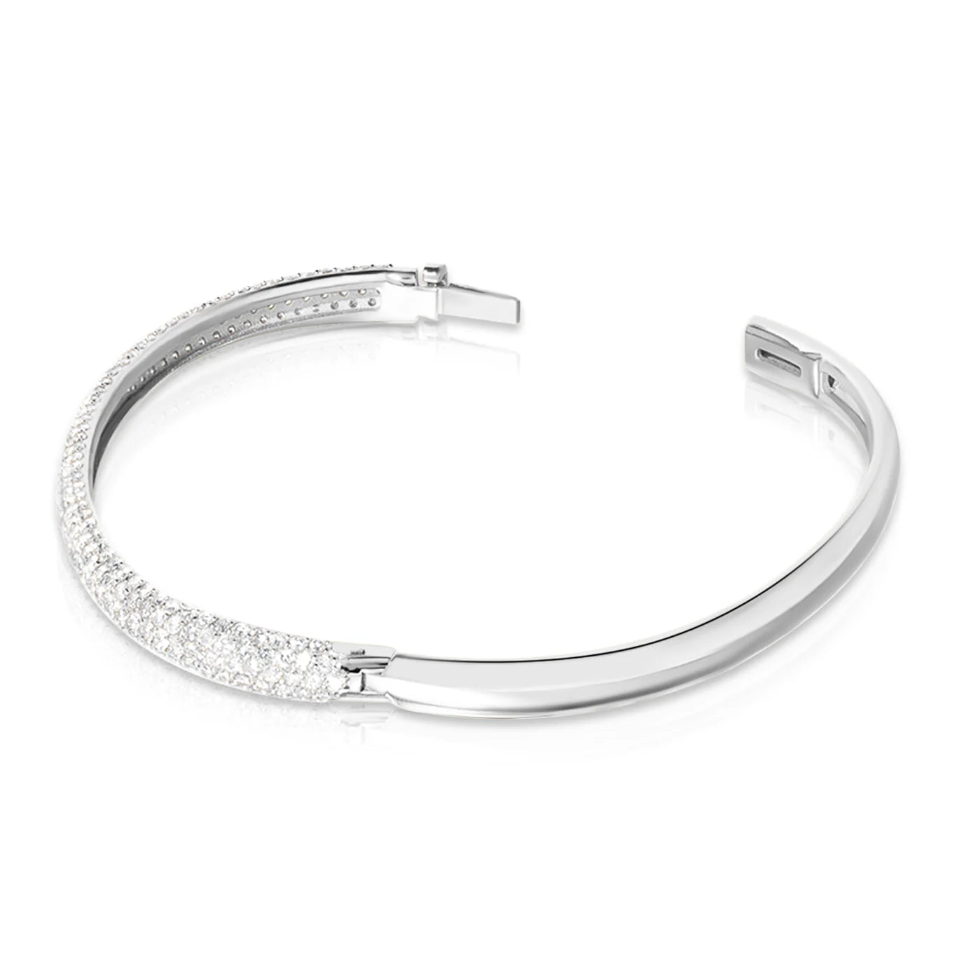 Pave Bombe Bangle