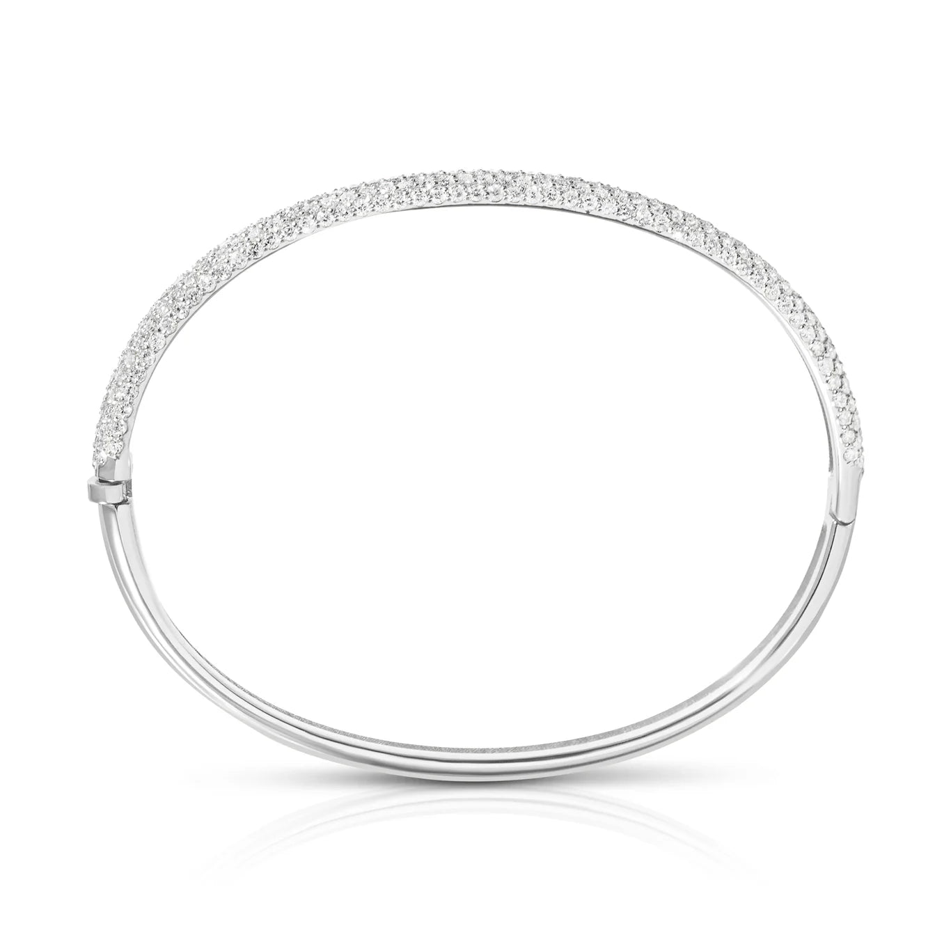 Pave Bombe Bangle