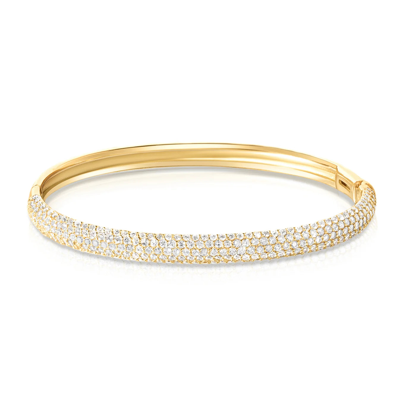 Pave Bombe Bangle