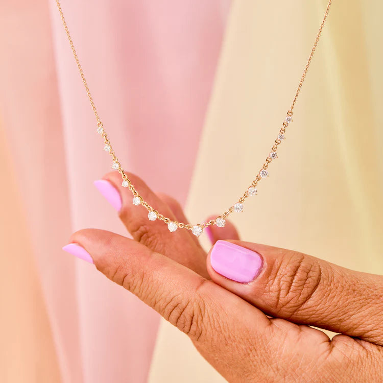 Grande Diamond Cascade Necklace