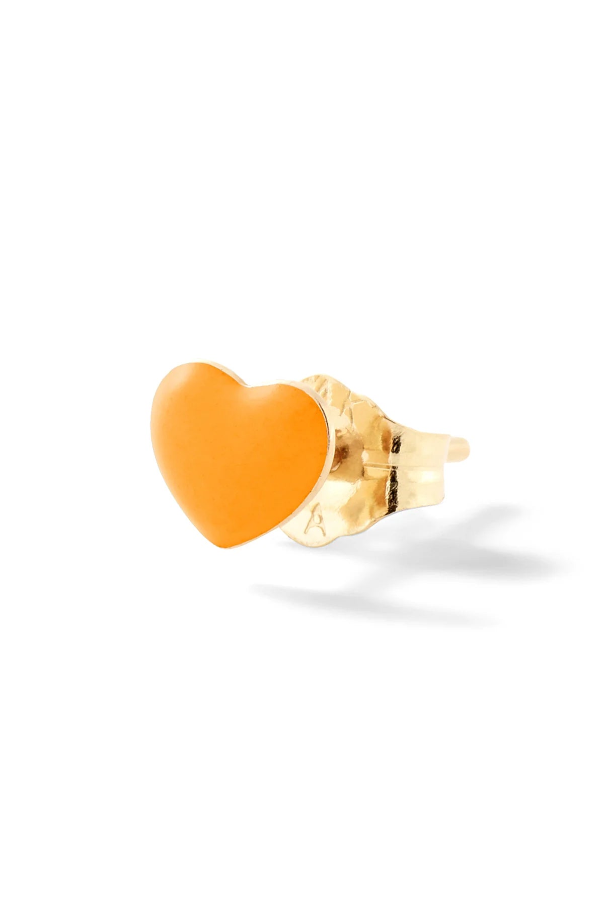 MINI PUFFY HEART STUD