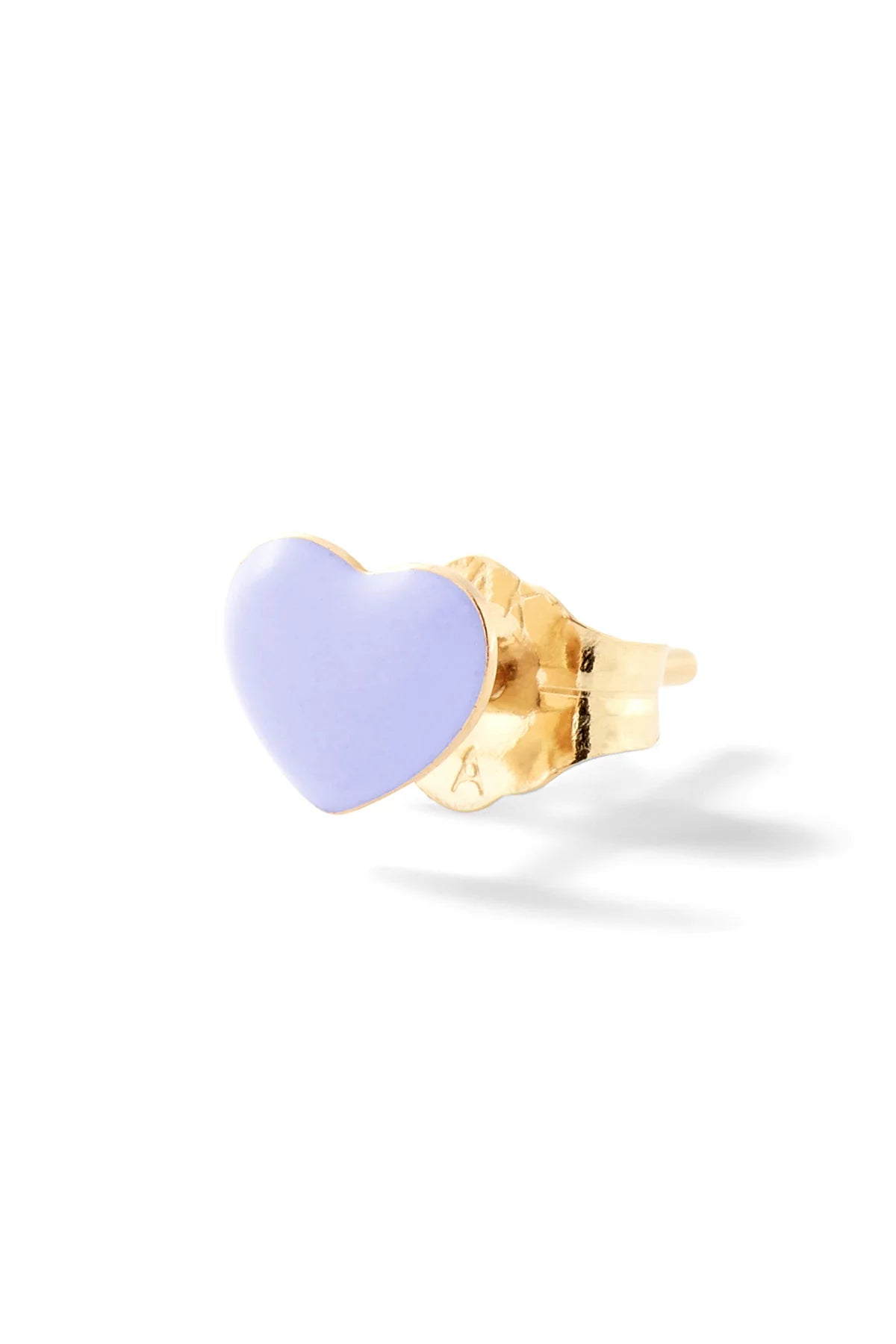MINI PUFFY HEART STUD